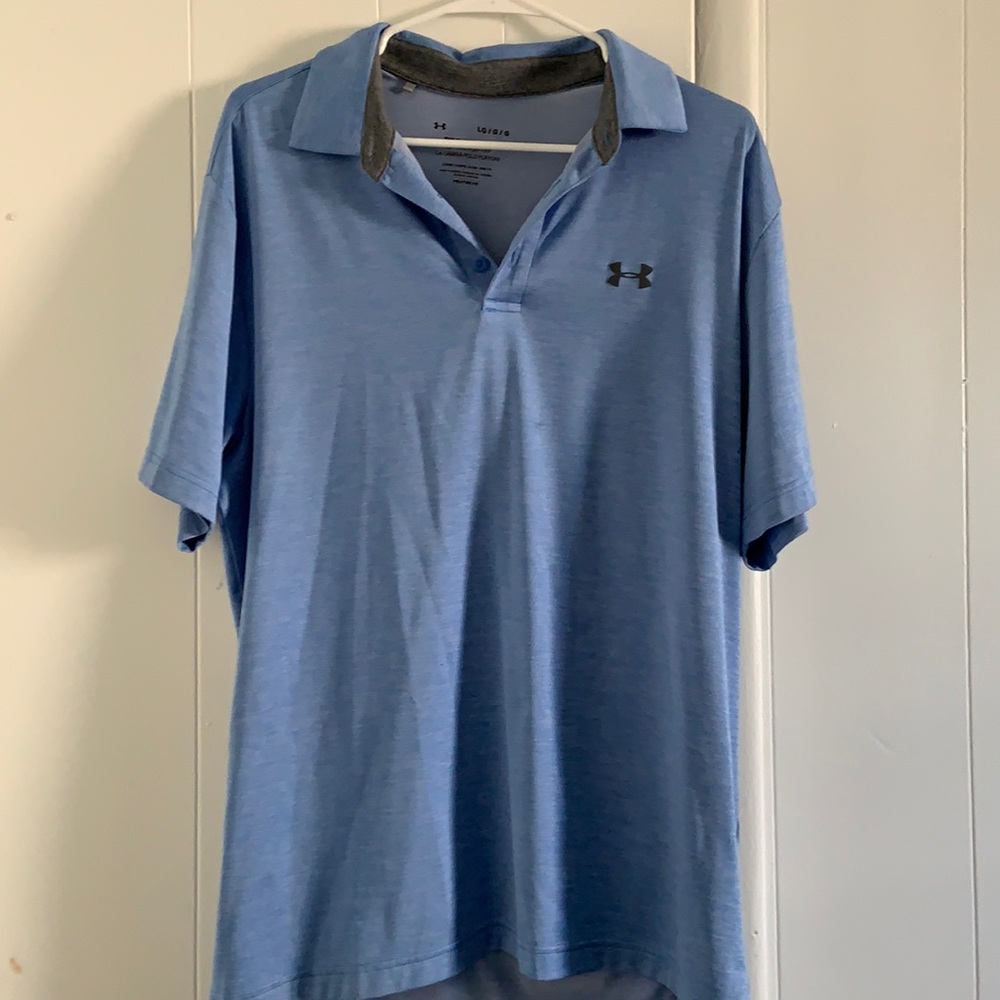 Under Armour LG Baby Blue (Playoff Polo)